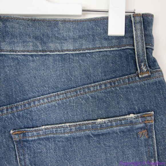 NEW Madewell Perfect Jean Short in Rayburn: Comfort Stretch, 29 - Picture 8 of 15